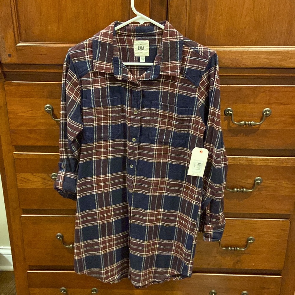 Billabong Flannel Shirt/Dress